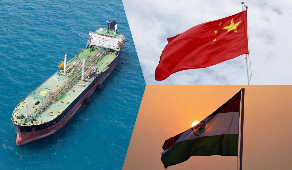 На долю нефти из РФ пришлось 36% индийского и почти пятая часть китайского импорта в 2024 году / коллаж УНИАН, фото ua.depositphotos.com На долю нефти из РФ пришлось 36% индийского и почти пятая часть китайского импорта в 2024 году / коллаж УНИАН, фото ua.depositphotos.com
