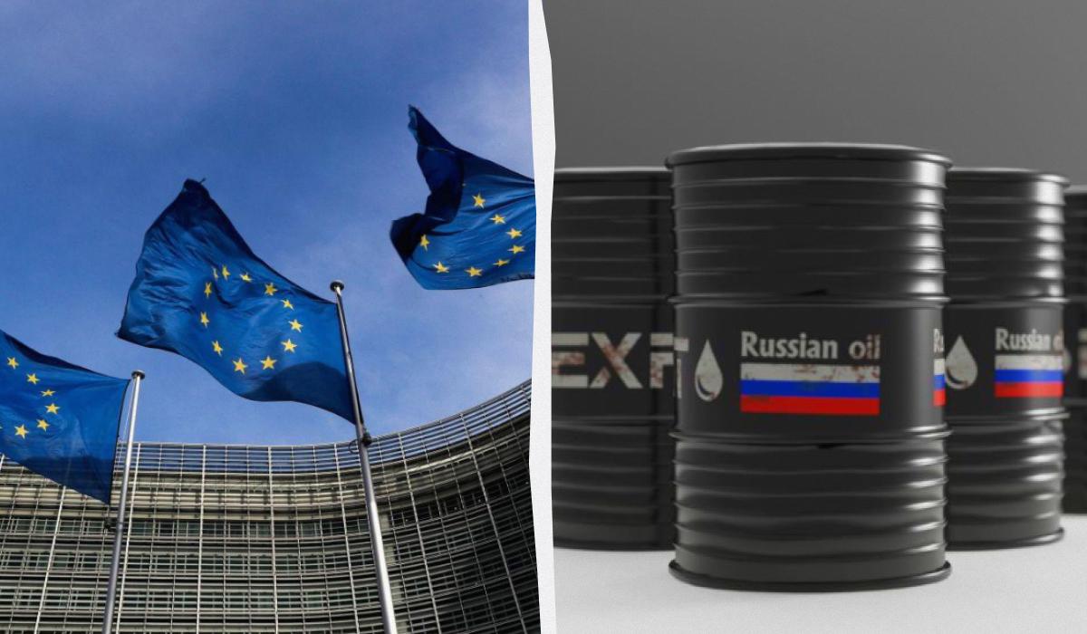 Предложение о снижении "потолка" цен на российскую нефть было включено в 18-й пакет санкций против РФ / коллаж УНИАН, фото Reuters, ua.depositphotos.com Предложение о снижении "потолка" цен на российскую нефть было включено в 18-й пакет санкций против РФ / коллаж УНИАН, фото Reuters, ua.depositphotos.com