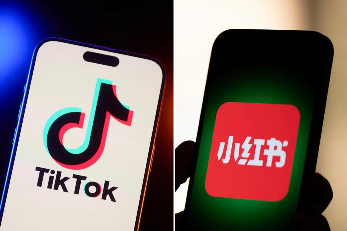 Американцы массово скачивают китайские аналоги TikTok / фото New York Post