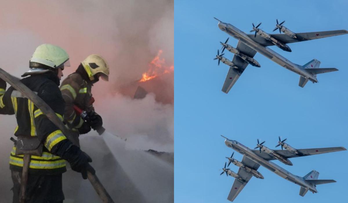 Росія вдарила по Україні ракетами / колаж УНІАН, фото ДСНС, ua.depositphotos.com Росія вдарила по Україні ракетами / колаж УНІАН, фото ДСНС, ua.depositphotos.com