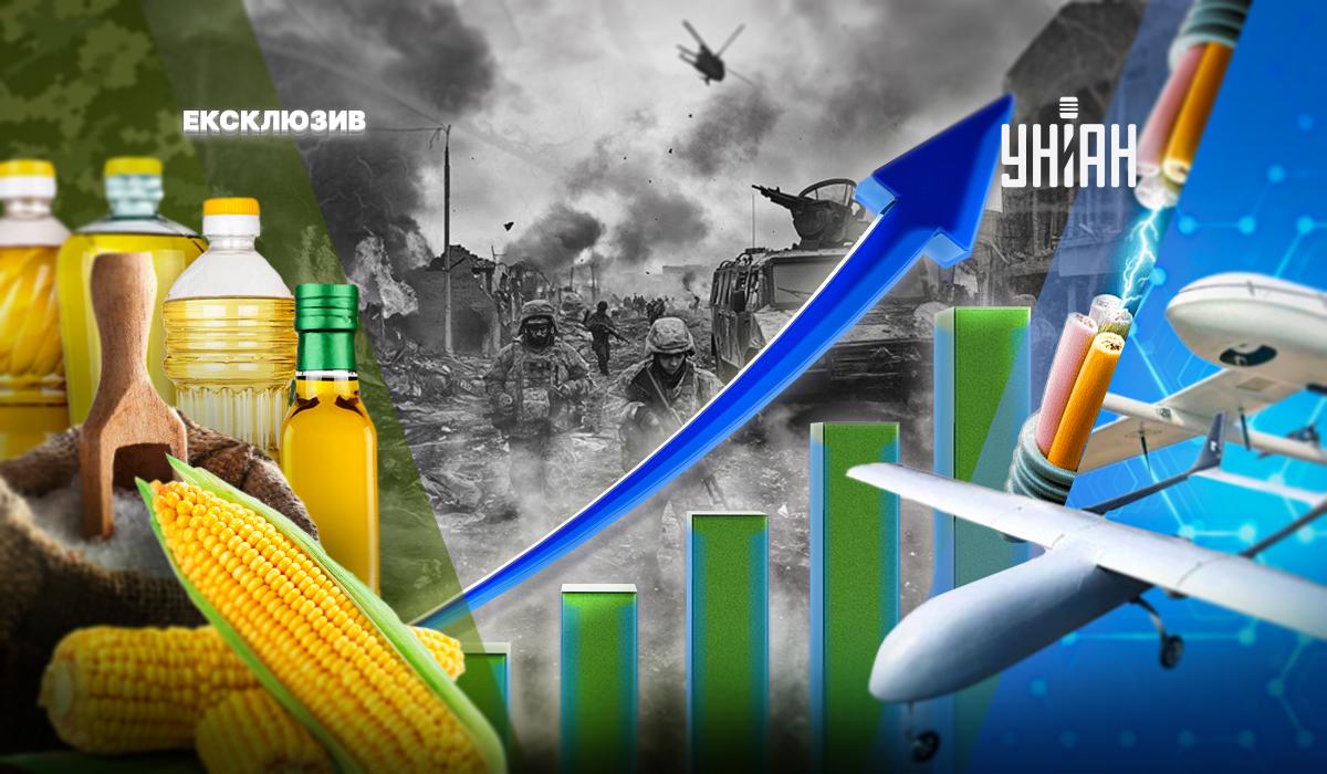 У 2024 році товарообіг в Україні зріс на 13% порівняно із 2023-м / колаж УНІАН У 2024 році товарообіг в Україні зріс на 13% порівняно із 2023-м / колаж УНІАН