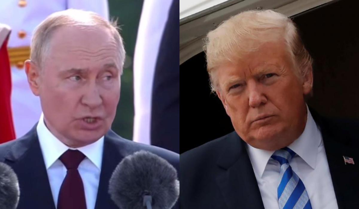 Путін відкинув "план миру" і піднімає градус своїх вимог до Трампа, заявив Романенко / колаж УНІАН, скріншот, фото REUTERS Путін відкинув "план миру" і піднімає градус своїх вимог до Трампа, заявив Романенко / колаж УНІАН, скріншот, фото REUTERS