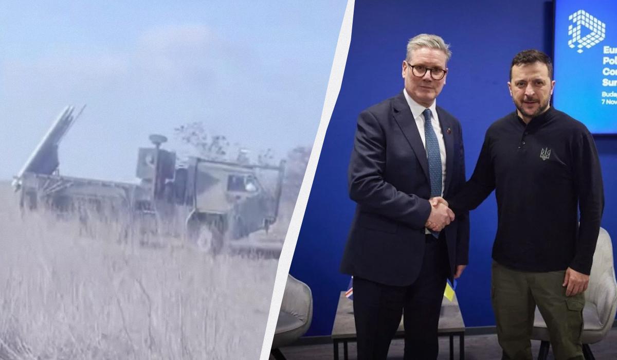 Стармер в присутствии Зеленского анонсировал поставку Украине загадочных ЗРК / коллаж УНИАН, фото president.gov.ua, кадр из видео Стармер в присутствии Зеленского анонсировал поставку Украине загадочных ЗРК / коллаж УНИАН, фото president.gov.ua, кадр из видео