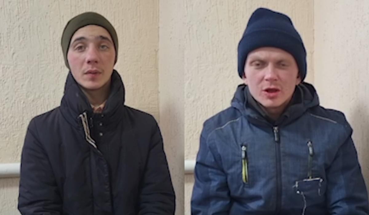 Полонені росіяни / колаж УНІАН, скріншоти Полонені росіяни / колаж УНІАН, скріншоти