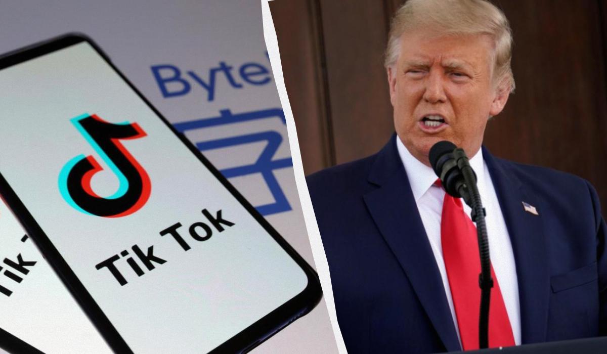 Дональд Трамп може скасувати заборону TikTok / колаж УНІАН, фото REUTERS Дональд Трамп може скасувати заборону TikTok / колаж УНІАН, фото REUTERS