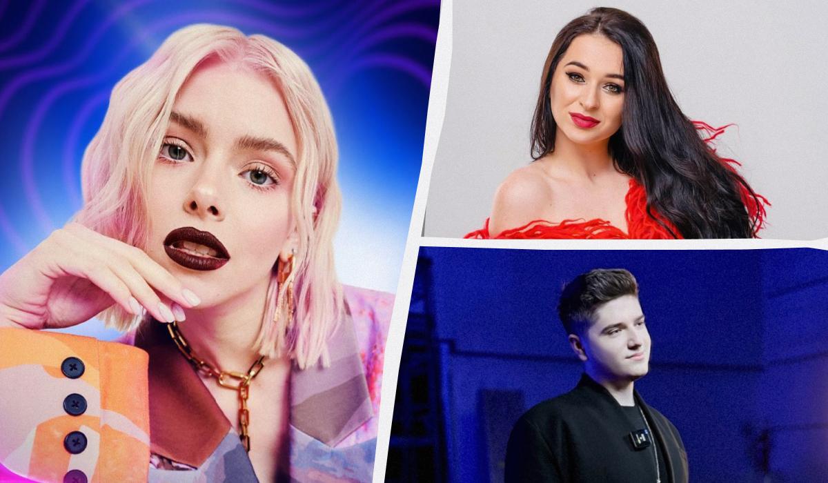 Masha Kondratenko, Vlad Sherif, Ziferblat and others presented the tracks with which they will perform at the National Selection / UNIAN collage, Instagram screenshot