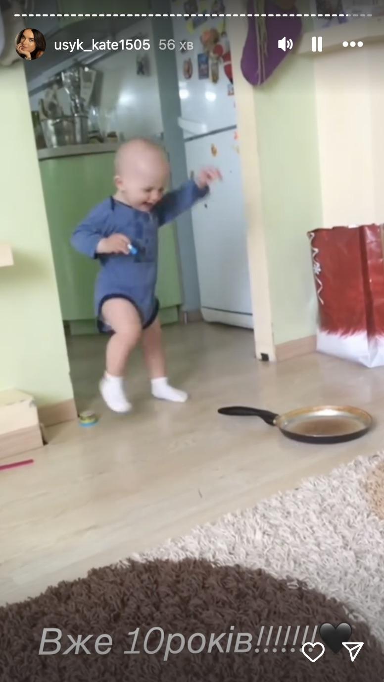 Син Усиків – Михайло / скріншот Instagram Син Усиків – Михайло / скріншот Instagram