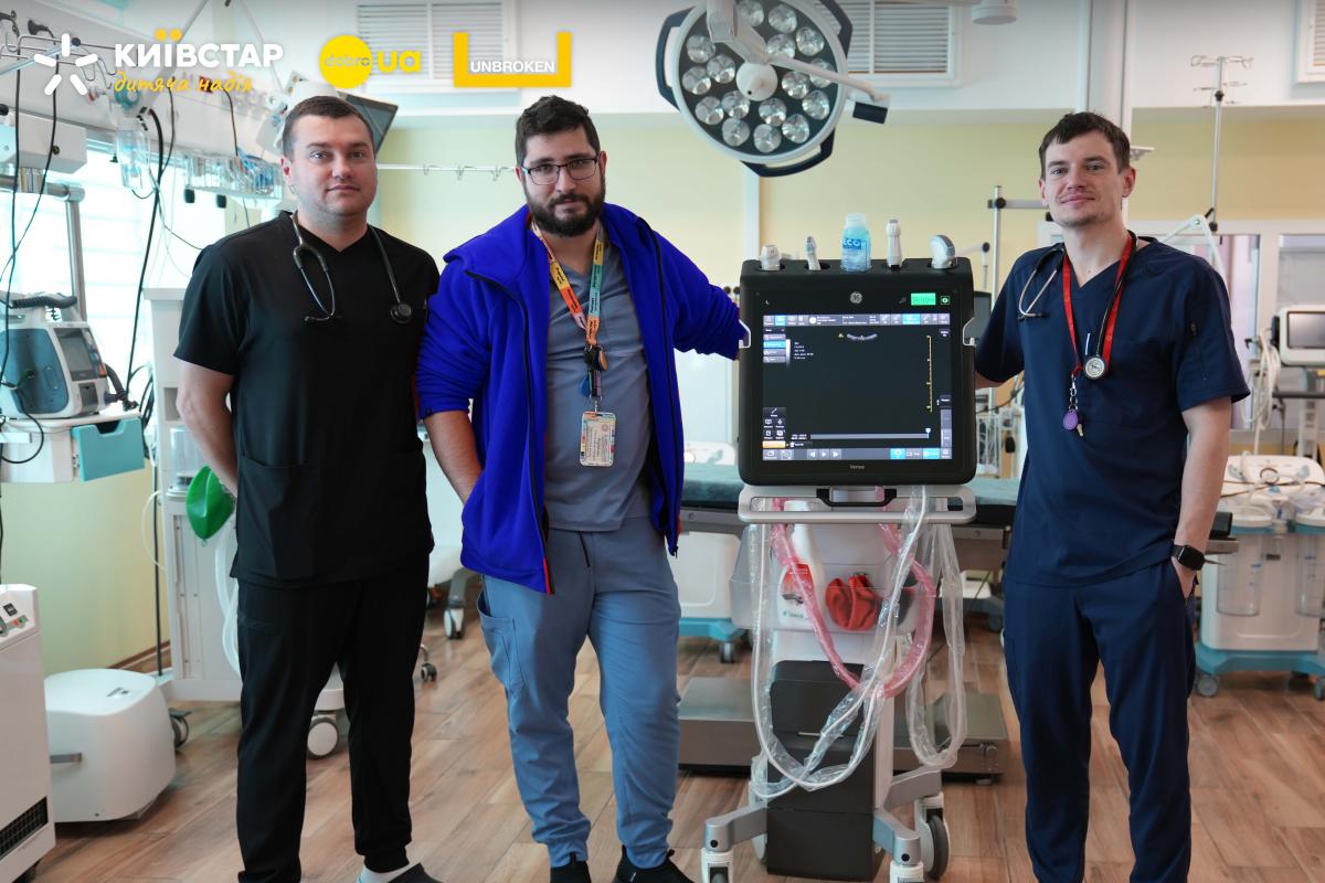 Kyivstar handed over the Venue ultrasound system worth over UAH 2 million to the Nezlamni center