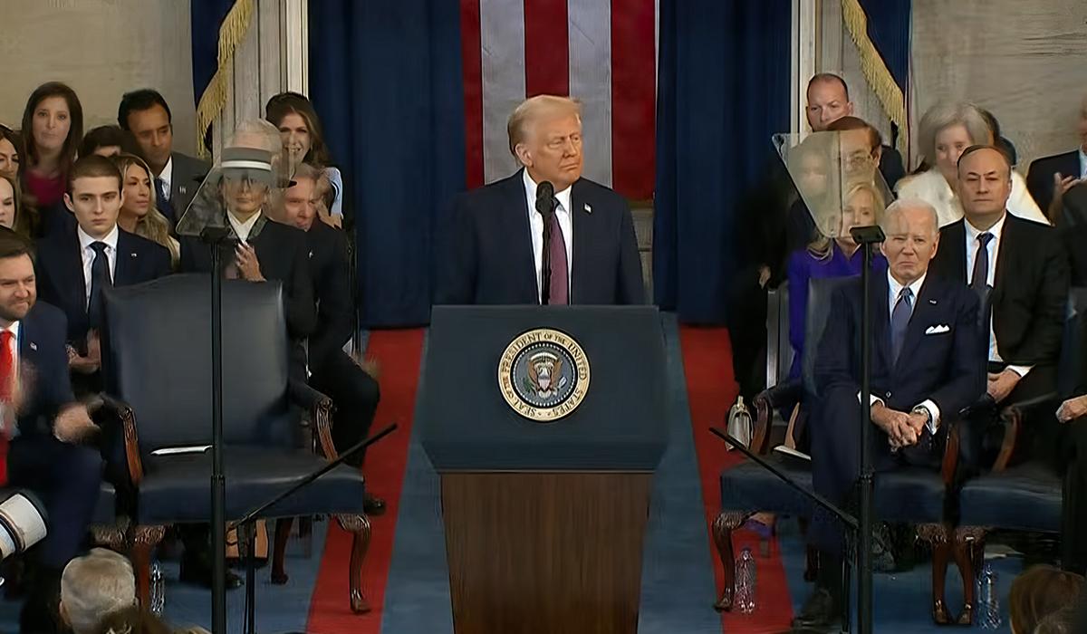 Трамп відповів, для чого йому Гренландія / скріншот з відео Трамп відповів, для чого йому Гренландія / скріншот з відео