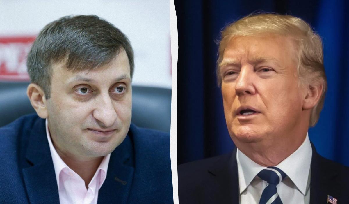 Трамп не збирається відмовлятися від усіх обіцянок, каже політолог / Колаж УНІАН / УНІАН, ua.depositphotos.com Трамп не збирається відмовлятися від усіх обіцянок, каже політолог / Колаж УНІАН / УНІАН, ua.depositphotos.com
