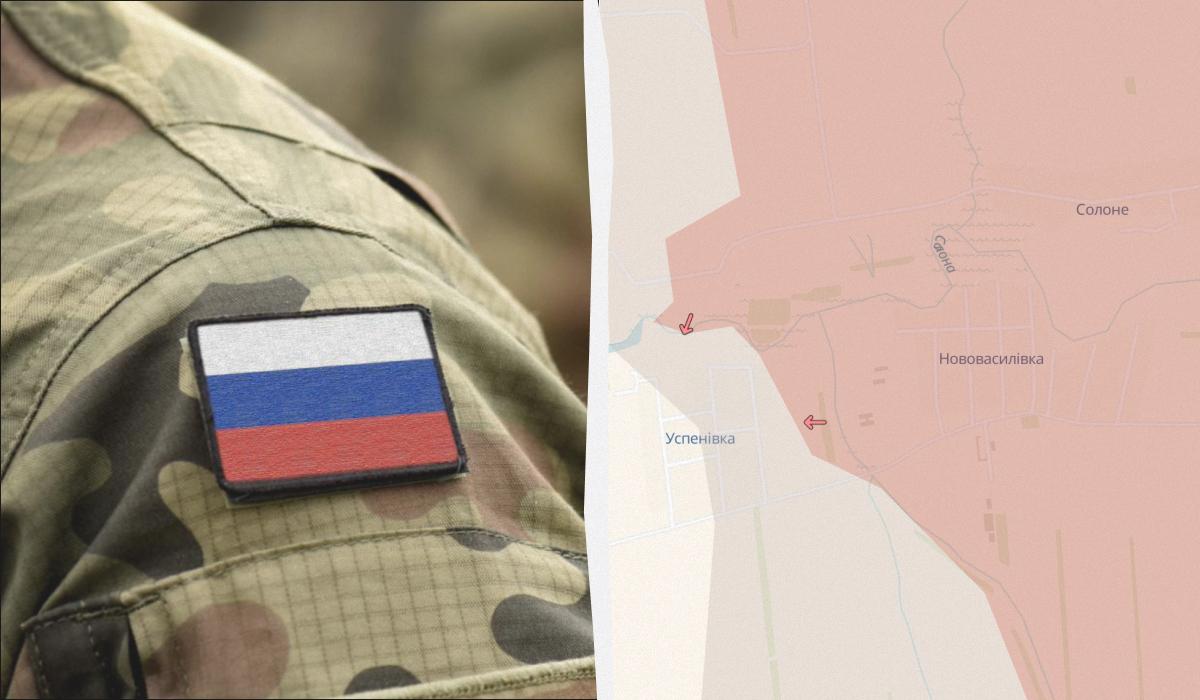 Россияне оккупировали Нововасильевку Донецкой области / коллаж УНИАН, фото ua.depositphotos.com, DeepState Россияне оккупировали Нововасильевку Донецкой области / коллаж УНИАН, фото ua.depositphotos.com, DeepState