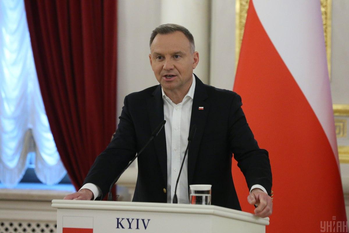 президент Польщі Анджей Дуда / фото УНІАН президент Польщі Анджей Дуда / фото УНІАН