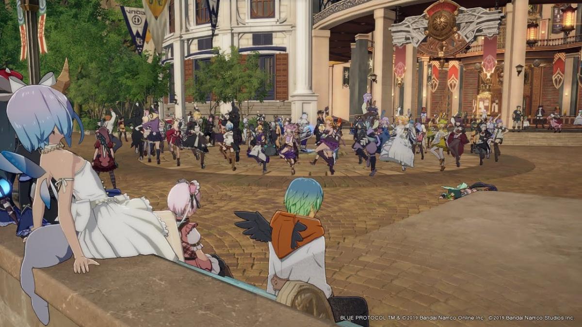 Гравці в Blue Protocol зібралися востаннє перед закриттям серверів / Фото - Bandai Namco Гравці в Blue Protocol зібралися востаннє перед закриттям серверів / Фото - Bandai Namco