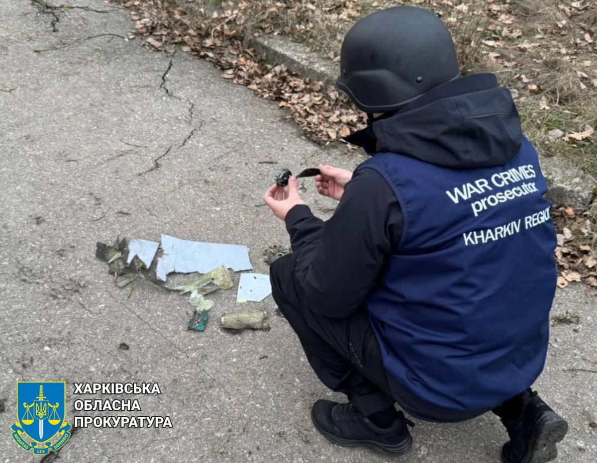 От удара российских беспилотников пострадали три района / фото областной прокуратуры