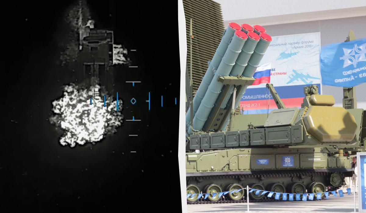 ВСУ уничтожили еще один элемент вражеской ПВО / коллаж УНИАН, скриншот Telegram/@usf_army, фото Wikipedia ВСУ уничтожили еще один элемент вражеской ПВО / коллаж УНИАН, скриншот Telegram/@usf_army, фото Wikipedia