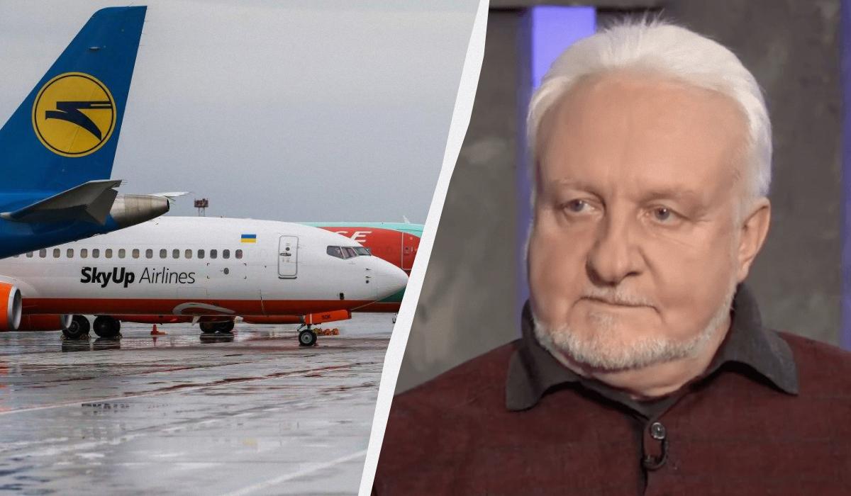 Авіаексперт Костянтин Криволап розкритикував ідею відкриття аеропортів зараз / колаж УНІАН, фото УНІАН, кадр з відео Авіаексперт Костянтин Криволап розкритикував ідею відкриття аеропортів зараз / колаж УНІАН, фото УНІАН, кадр з відео