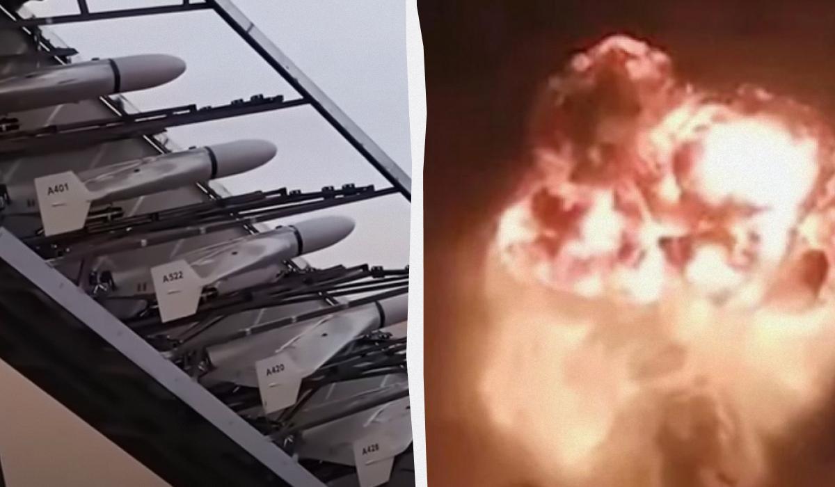 За словами Олександра Коваленка, добовий показник виробництва "Шахедів" може зрости ще більше в наступні місяці / колаж УНІАН, скриншоти За словами Олександра Коваленка, добовий показник виробництва "Шахедів" може зрости ще більше в наступні місяці / колаж УНІАН, скриншоти