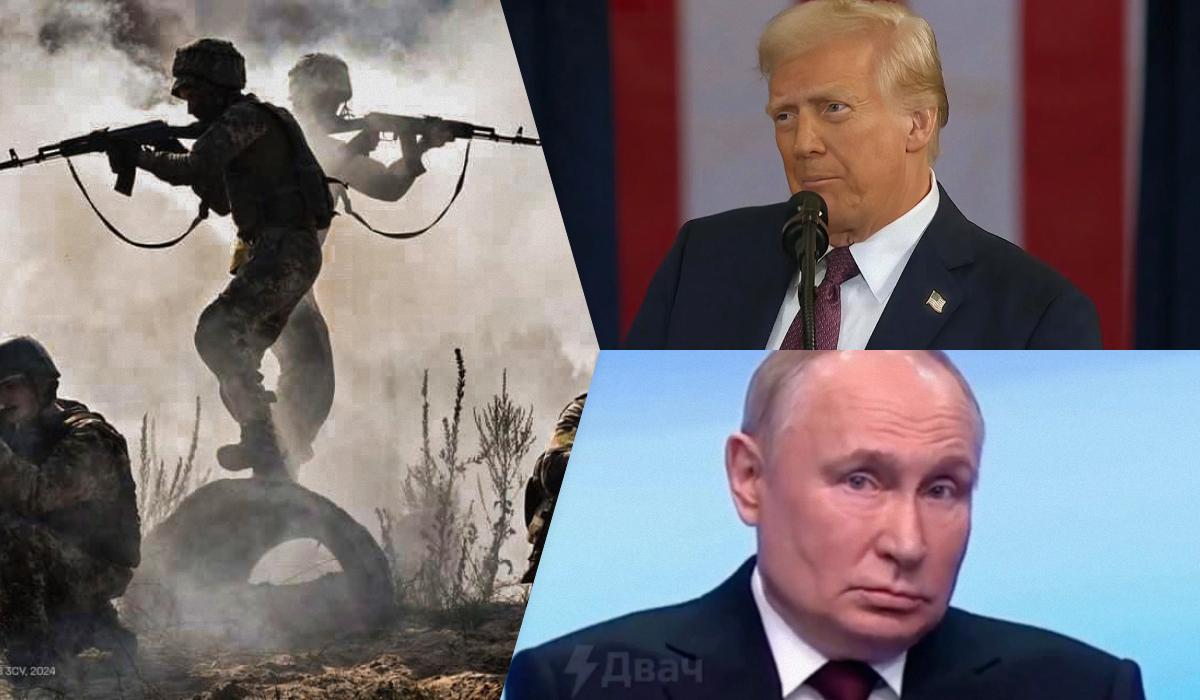 Україна не вірить у те, що Трамп може укласти вигідну угоду/ Колаж УНІАН, фото 199 навчальний центр ДШВ ЗСУ, скріншоти