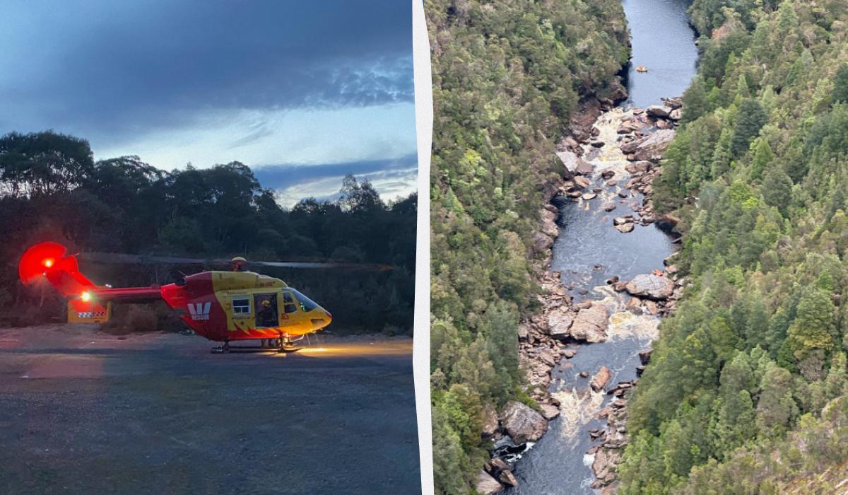 До порятунку залучили екстренні служби / Колаж УНІАН / фото Tasmania Police До порятунку залучили екстренні служби / Колаж УНІАН / фото Tasmania Police