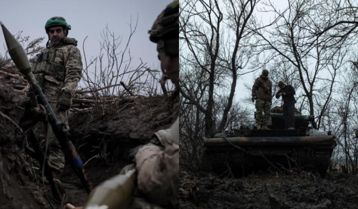 В Україні триває розв'язана Росією війна / колаж УНІАН, фото 24 і 93 бригади В Україні триває розв'язана Росією війна / колаж УНІАН, фото 24 і 93 бригади