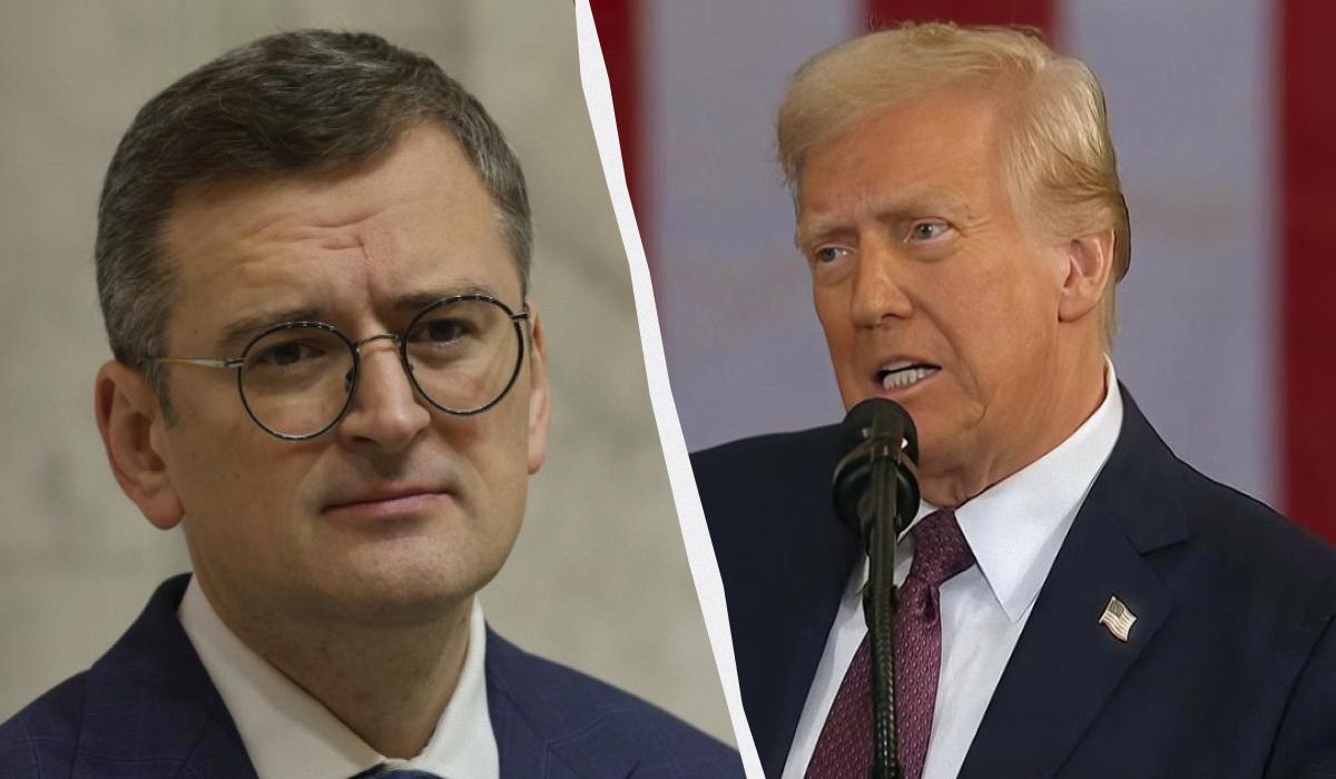 На думку Кулеби, Трамп хоче укладення угоди і припинення війни / колаж УНІАН, фото УНІАН, скриншот На думку Кулеби, Трамп хоче укладення угоди і припинення війни / колаж УНІАН, фото УНІАН, скриншот