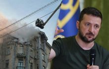 "Хвилювало лише те, як зробити боляче Україні": Зеленський відреагував на нічну атаку РФ