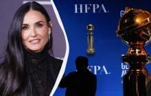 62-річна Демі Мур отримала перший "Золотий глобус" та зворушила промовою після перемоги