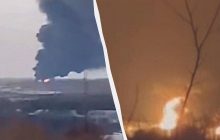 До сих пор пылает: Генштаб раскрыл детали удара по нефтебазе "Лискинская" (видео)