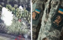 "Стрелу" разнесло вдребезги: оккупанты из ЗРК спрятались в посадке (видео)