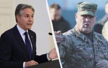 NYT: после побед 2022 года Милли предлагал Киеву пойти на переговоры - Блинкен был против
