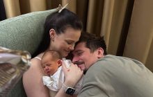 Позитив, ставший отцом, умилил новыми фото с новорожденной дочкой: "Копия Юлии"