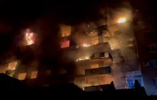 Россияне усиливают воздушные атаки на Покровск: в городе пылает многоэтажка (фото)