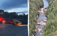 Литовский турист застрял в камнях в Тасмании - для спасения ему ампутировали ногу (фото)