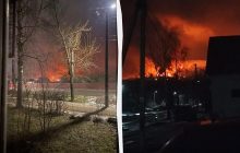 Дроны ГУР ударили по нефтебазе "Лукойл" в Кстово, - источники (видео)