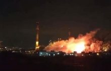 Удары по нефтебазе в Энгельсе: британская разведка показала последствия атак (фото)