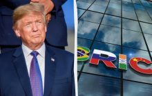 Трамп предостерег БРИКС от попыток заменить доллар: обещает 100-процентную пошлину