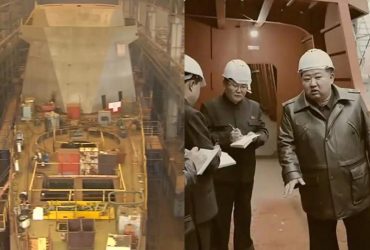 КНДР будує величезний ракетний фрегат, схожий на російський проект Дерзкий, - ЗМІ (фото)