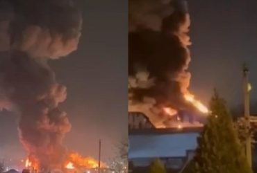 Українські бійці атакували склад із дронами-розвідниками в Росії (відео)