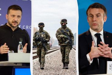 Зеленський і Макрон обговорили розміщення іноземних військ в Україні