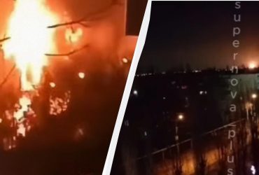 Дрони ЗСУ вдарили по аеродрому Енгельс (відео)