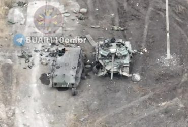 Оккупанты стянули на фронт раритетные БТР 50-х годов