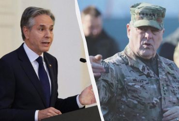 NYT: після перемог 2022 року Міллі пропонував Києву піти на переговори - Блінкен був проти