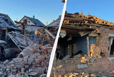 Россияне сбросили КАБы на Золочев: среди пострадавших - ребенок (фото)