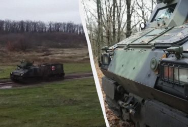 Вікінг у справі: військові показали західний амфібійний бронетранспортер (відео)