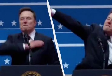 Маск после инаугурации Трампа сделал странный жест (фото)