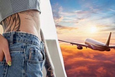 Американская авиакомпания будет высаживать пассажиров из-за татуировок и прозрачной одежды