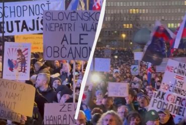 У Словаччині тисячі людей вийшли на протести проти проросійської політики Фіцо