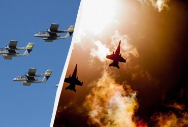 Десять крупнейших военных авиапарков показали на инфографике: какое место занимает Россия