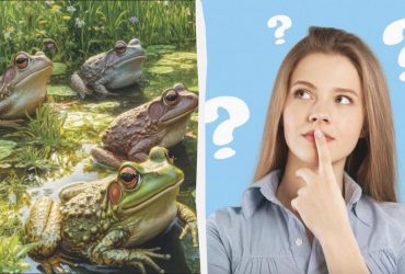 Треба знайти дивака серед жаб за 6 секунд: казкова оптична ілюзія