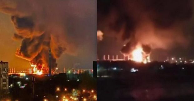 у Генштабі розповіли про ураження нафтобази у Росії